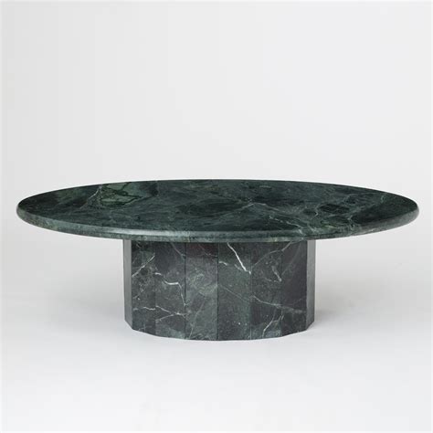 bombay green marble coffee table